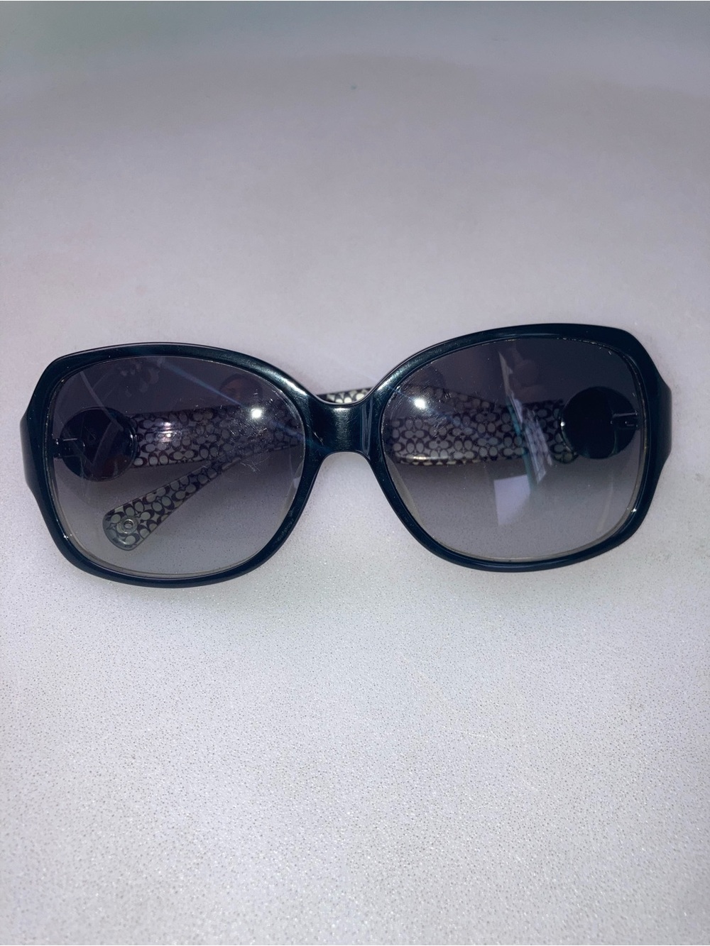 Coach women’s Black Gradient Oversized Sunglasses
